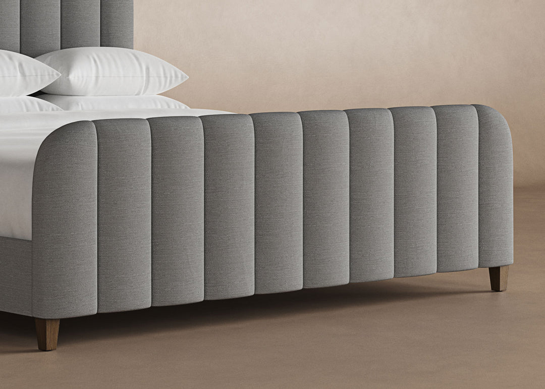 Augustine Bed Frame in Slate#color_slate