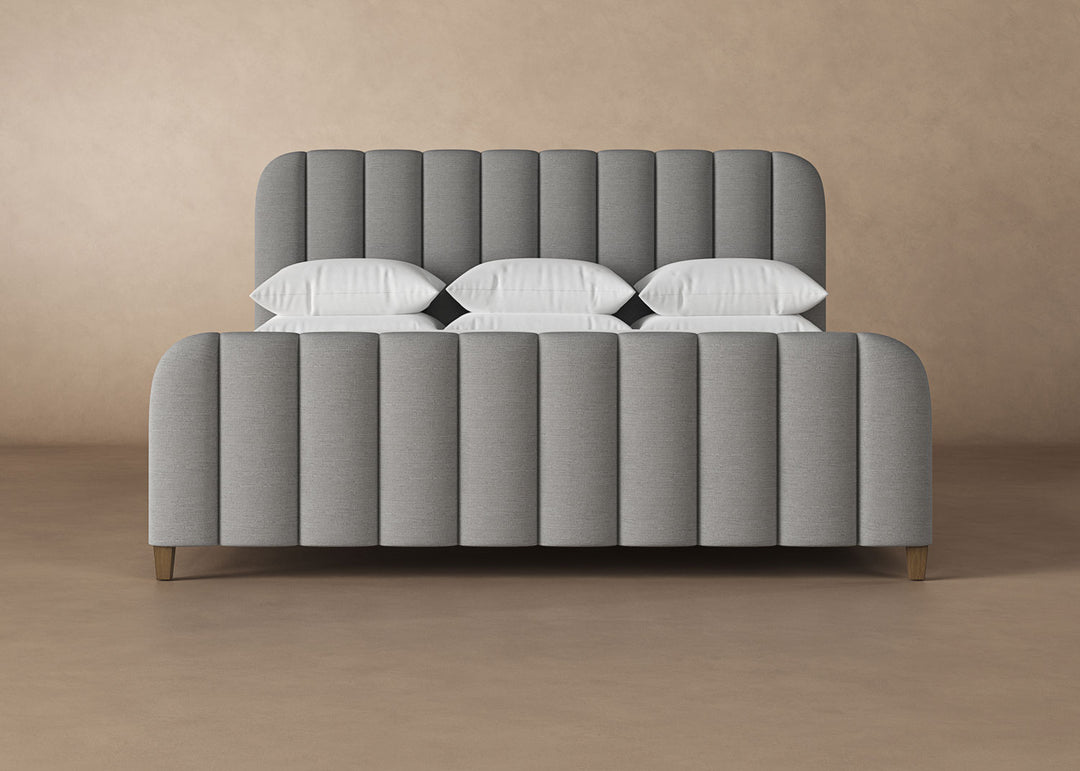 Augustine Bed Frame in Slate#color_slate
