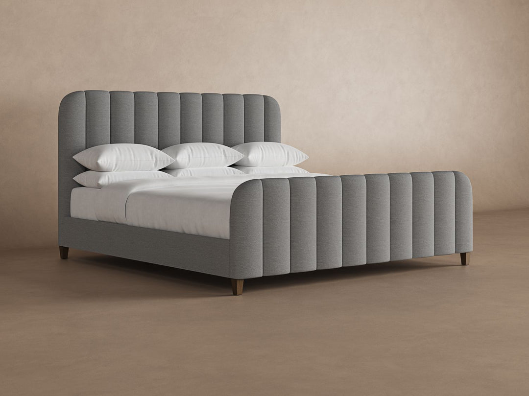 Augustine Bed Frame in Slate#color_slate