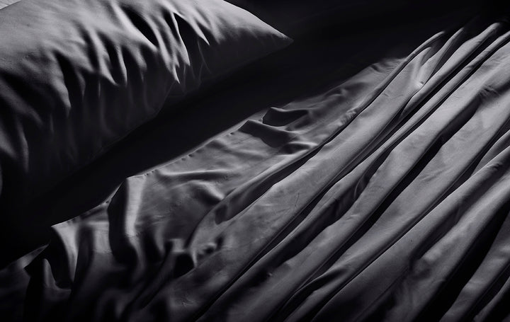 Black Alaskan King Cotton Sheet Set Detail#color_black