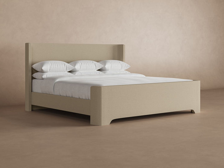 Celine Bed Frame in Buff#color_buff