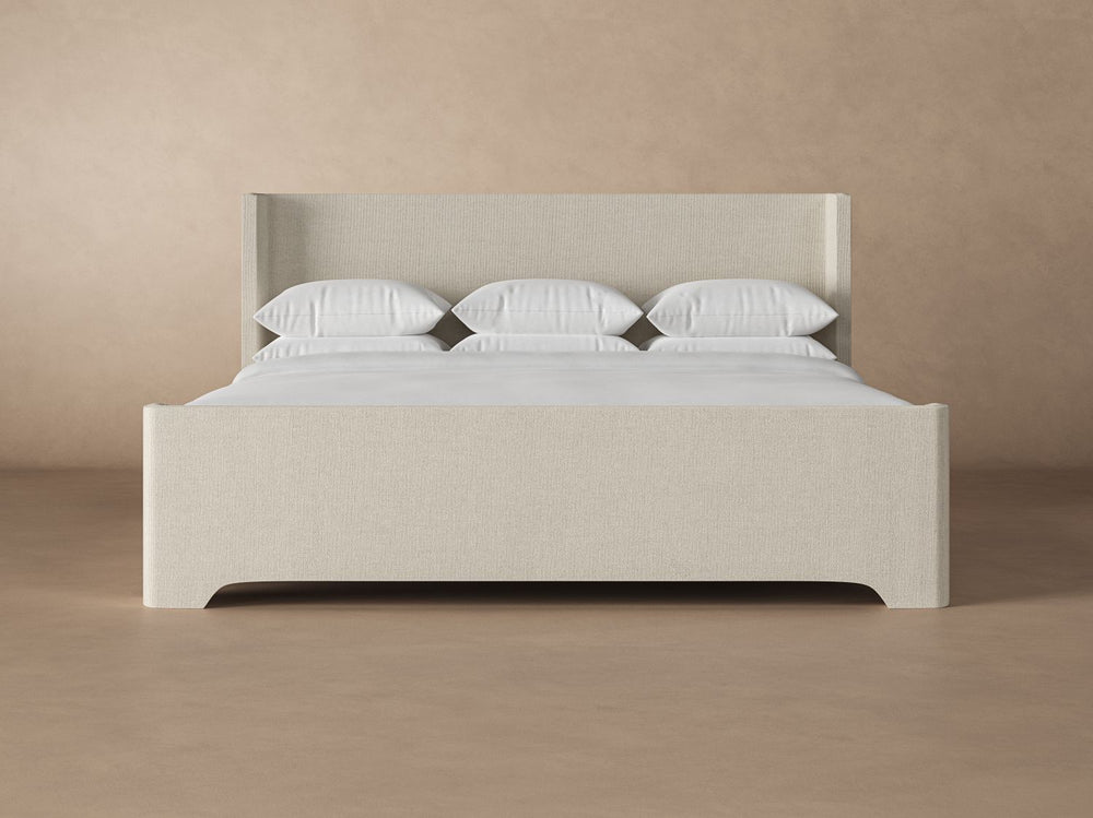 Celine Bed Frame in Flax#color_flax