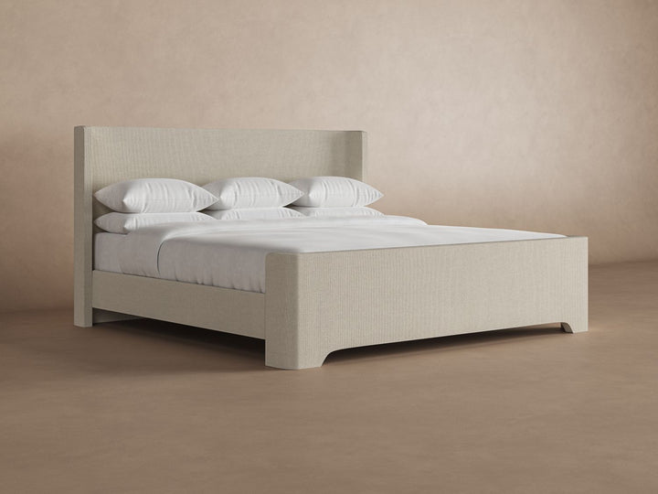 Celine Bed Frame in Flax#color_flax
