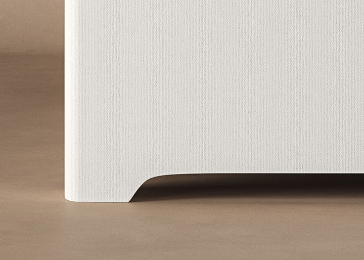 Celine Bed Frame in Snow#color_snow
