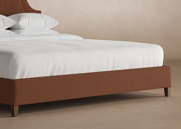 Cordova Bed Frame in Clay#color_clay