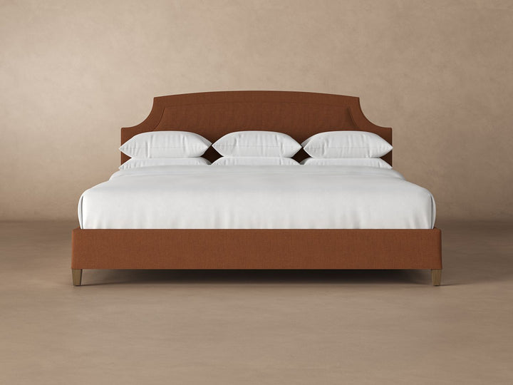 Cordova Bed Frame in Clay#color_clay