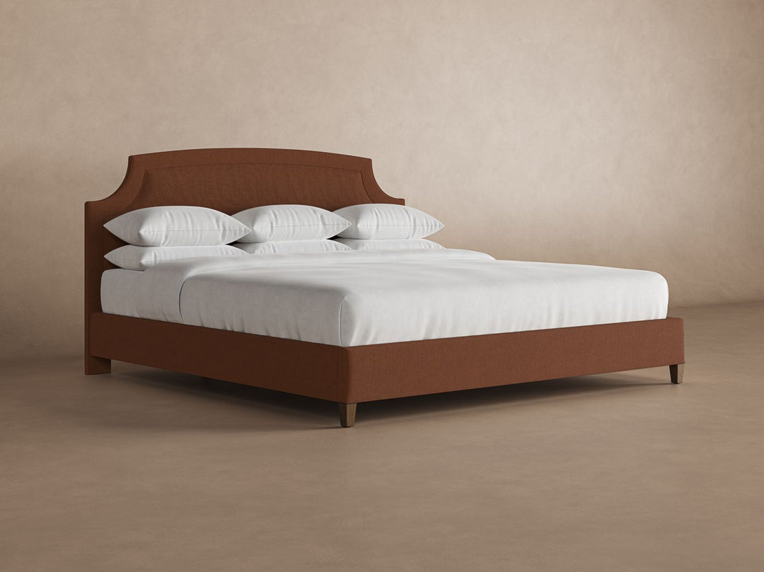 Cordova Bed Frame in Clay#color_clay