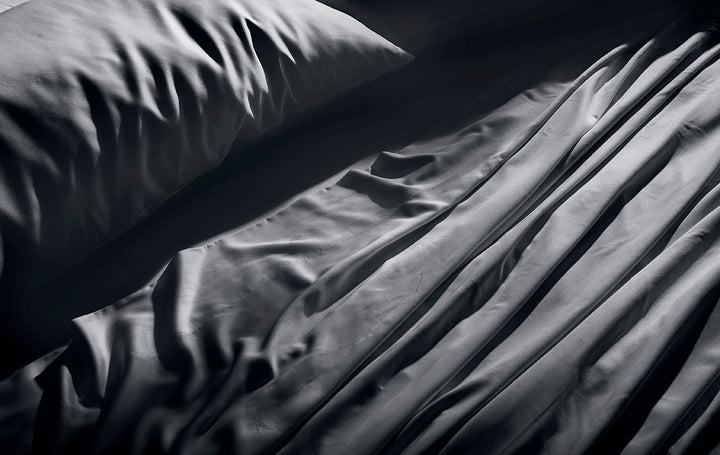 Dark Gray Alaskan King Cotton Sheet Set Detail#color_dark-gray