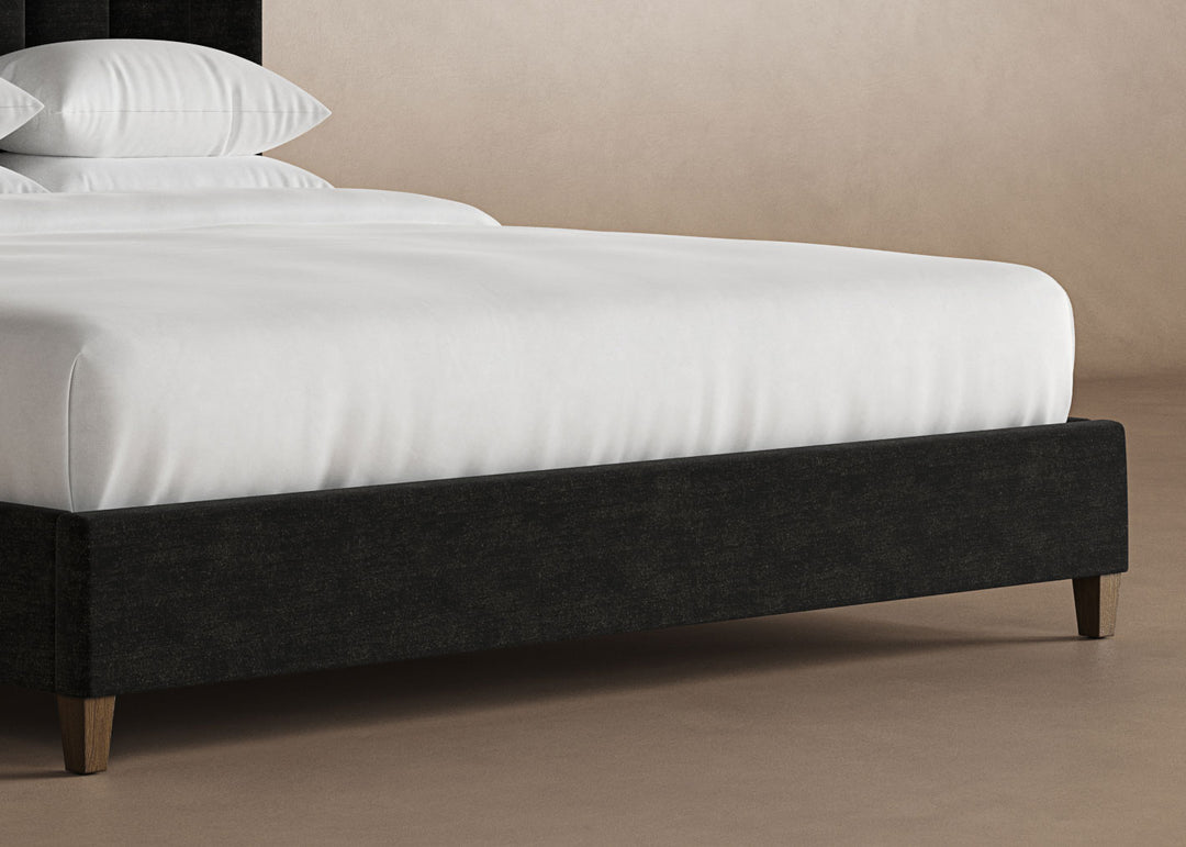 Elias Bed Frame in onyx#color_onyx