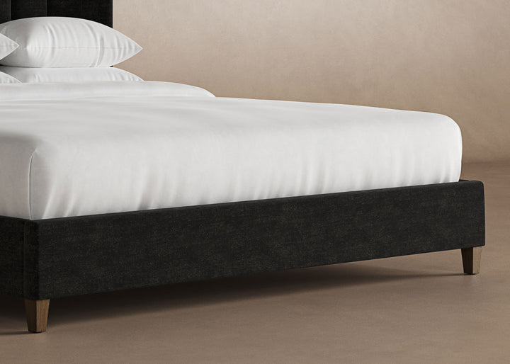 Elias Bed Frame in onyx#color_onyx