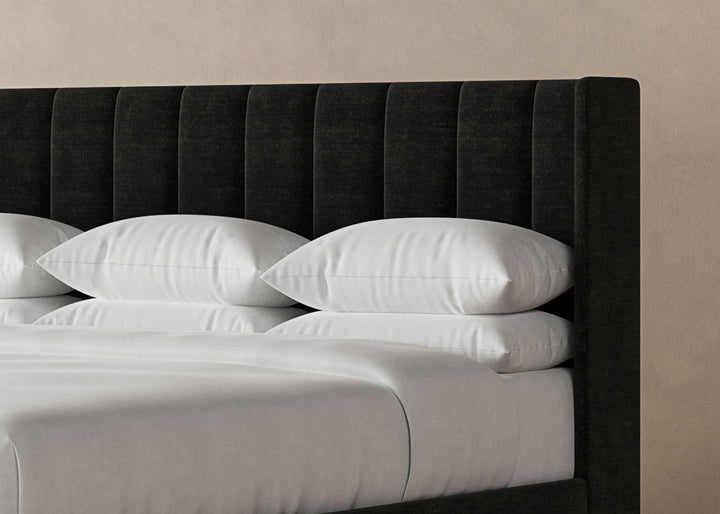 Elias Bed Frame in onyx#color_onyx