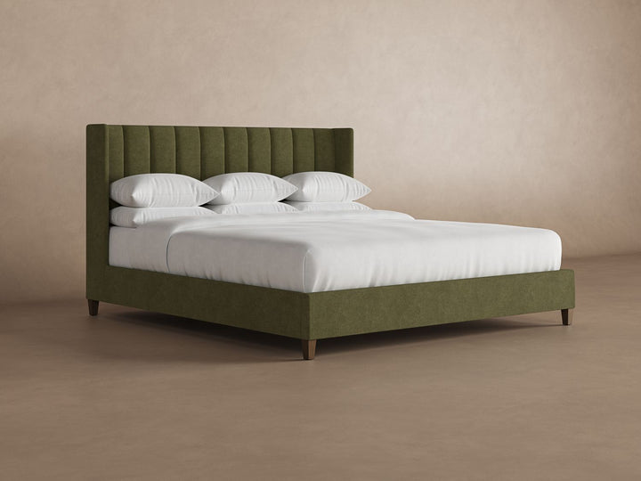 Elias Bed Frame in Moss#color_moss