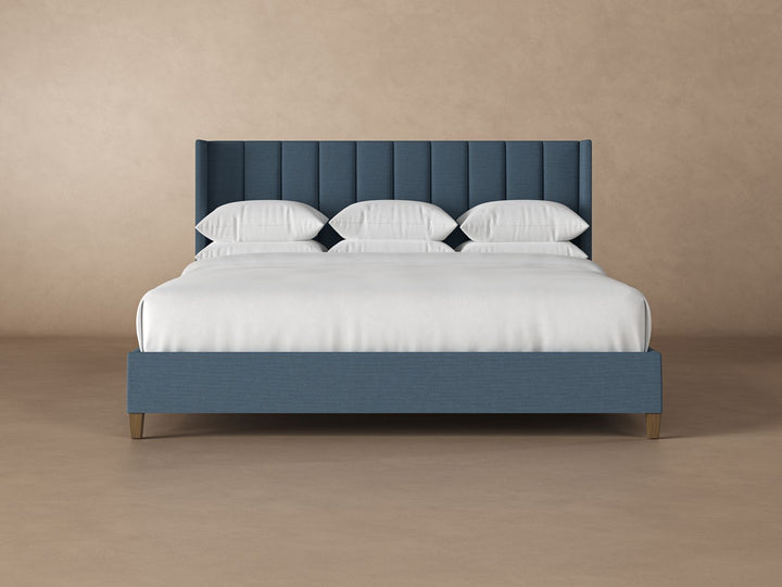 Elias Bed Frame in Steel#color_steel