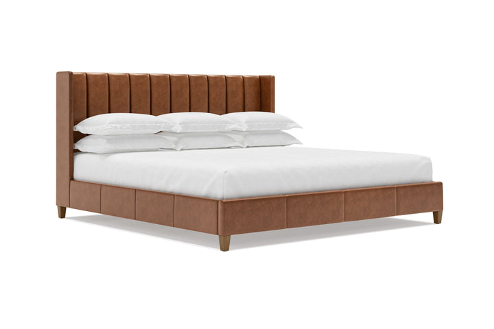 Elias Bed Frame in Cognac#color_cognac