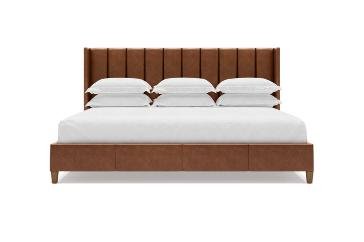 Elias Bed Frame in Cognac#color_cognac