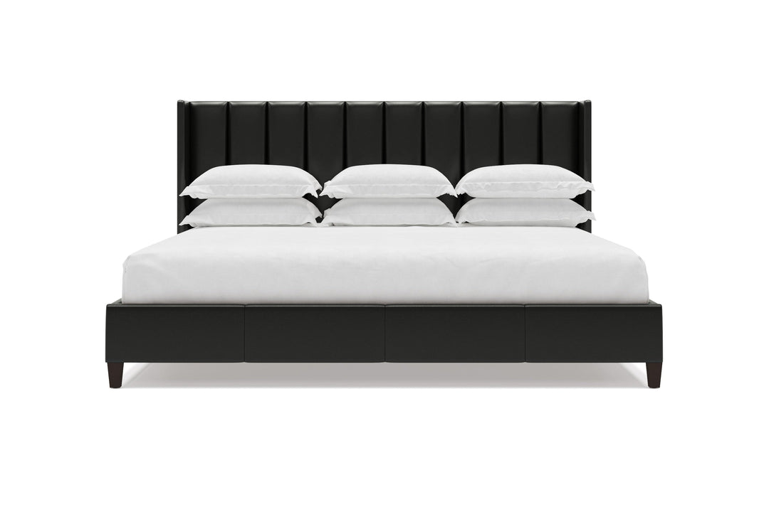 Elias Bed Frame in Jet#color_jet