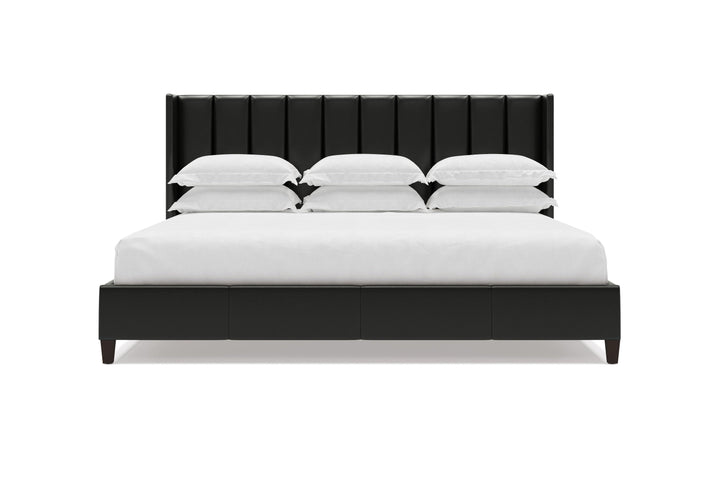 Elias Bed Frame in Jet#color_jet
