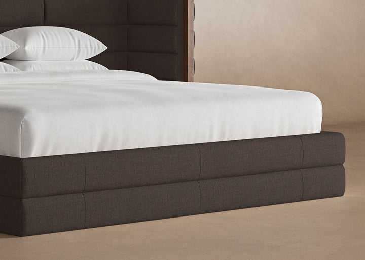 Bark colored Harrison bedframe #color_bark