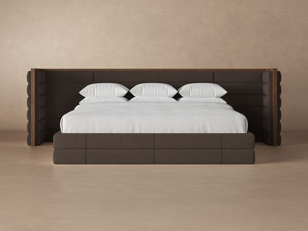 Bark colored Phantom bedframe #color_bark