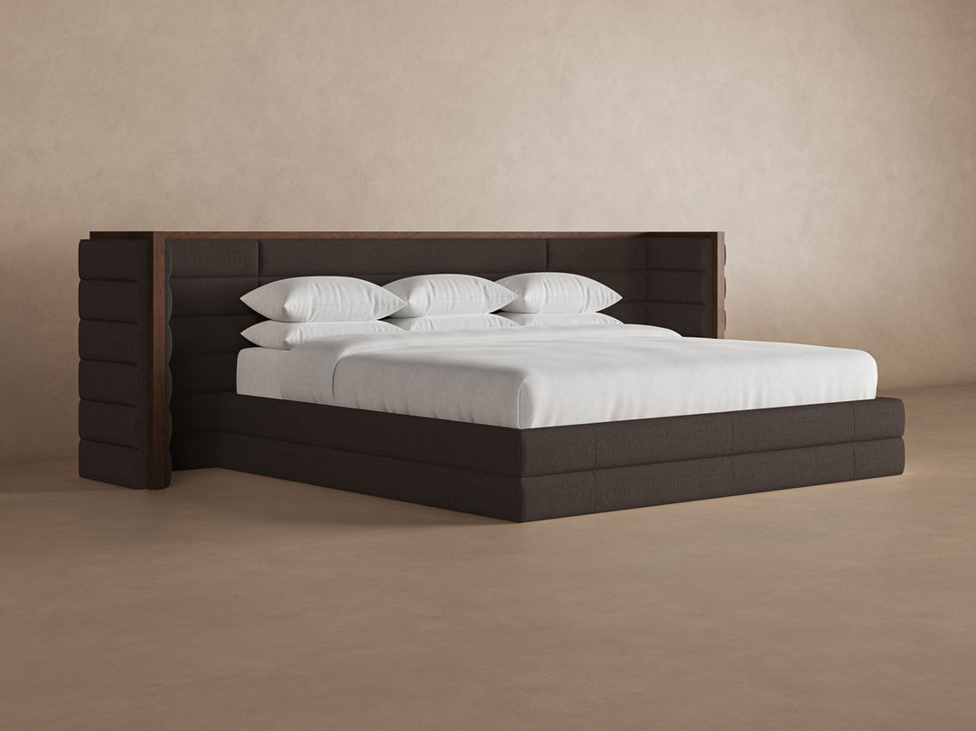 Bark colored Phantom bedframe #color_bark