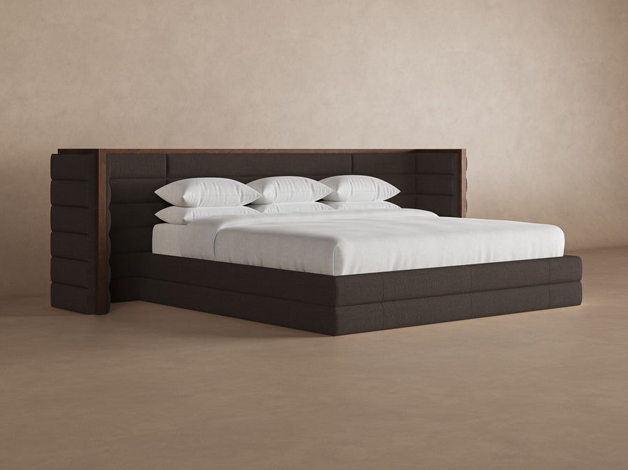 Bark colored Phantom bedframe #color_bark