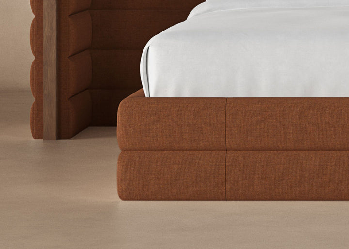 Clay colored Harrison bedframe #color_clay