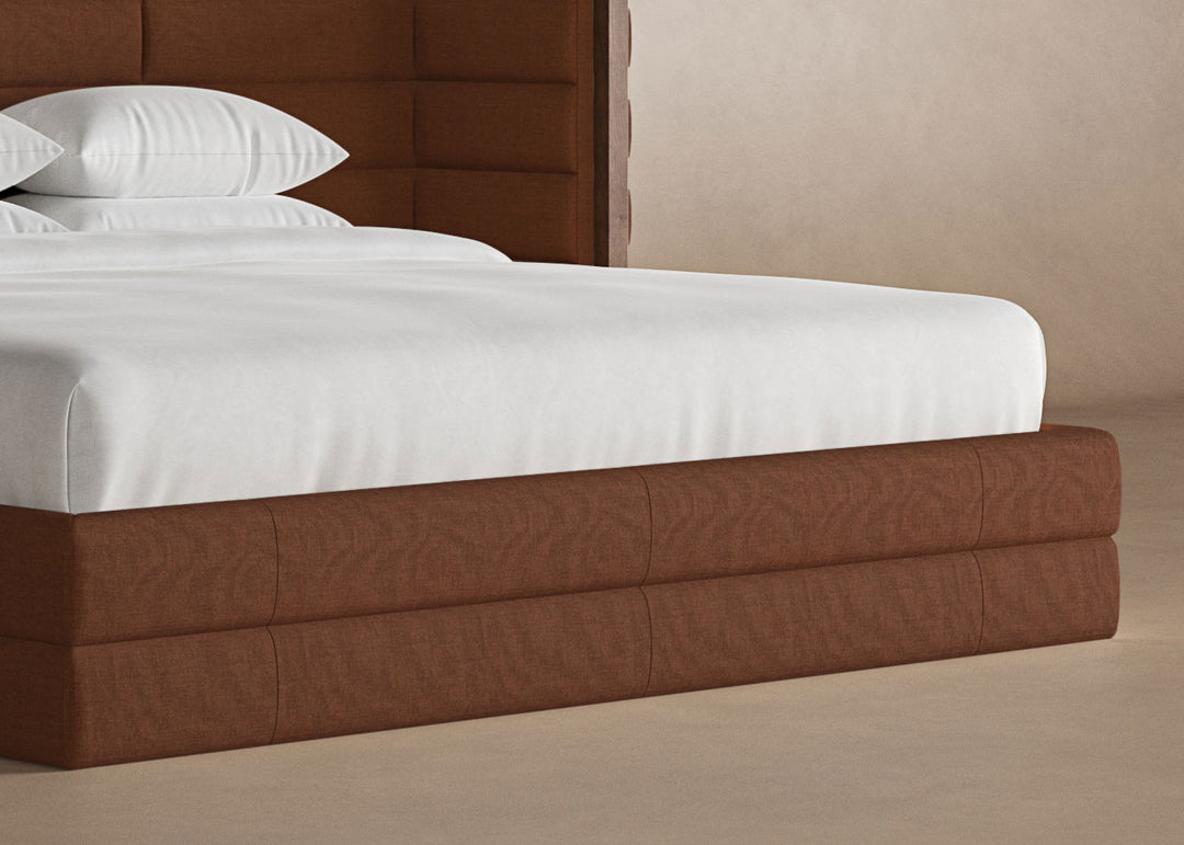 Clay colored Harrison bedframe #color_clay