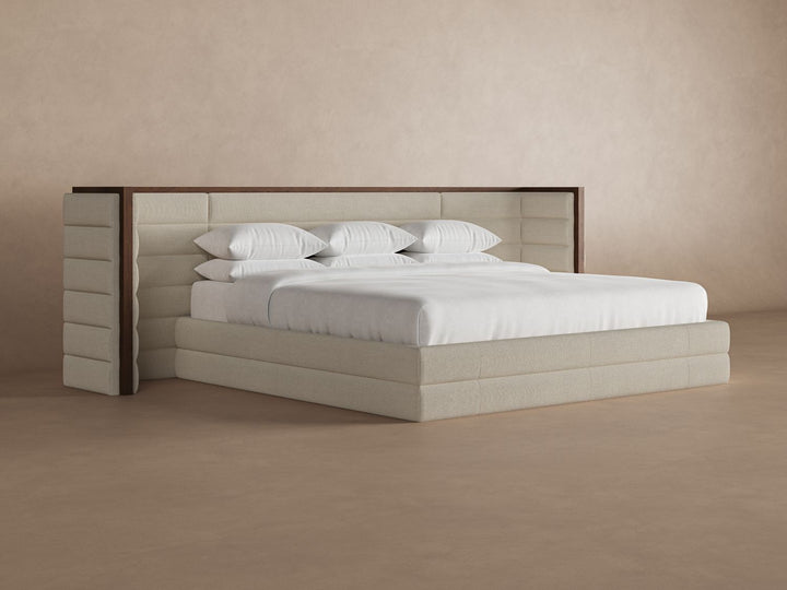 Flax colored Phantom bedframe #color_flax