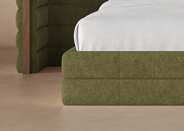 Moss colored Harrison bedframe #color_moss