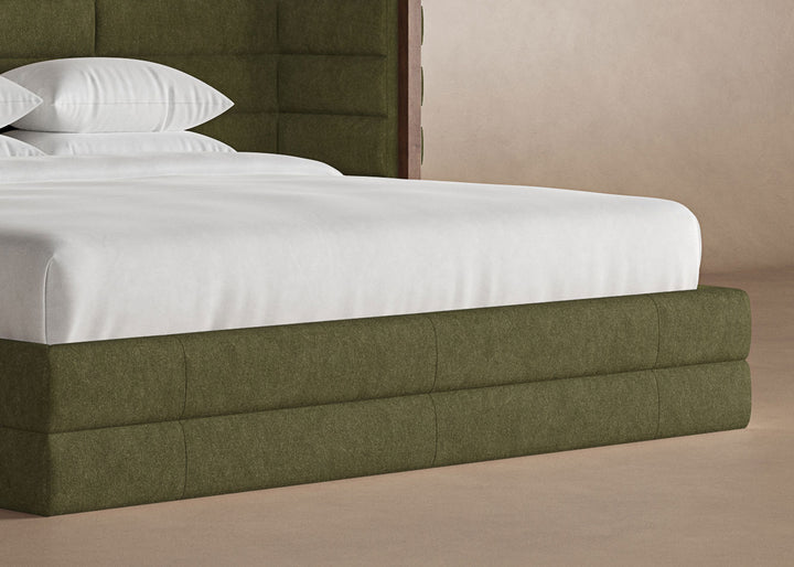 Moss colored Harrison bedframe #color_moss