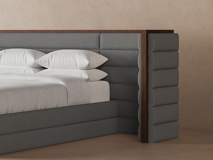 Slate colored Harrison bedframe #color_slate
