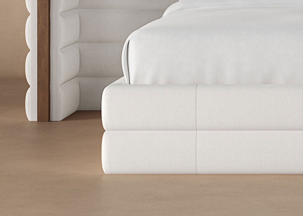 Snow colored Harrison bedframe #color_snow