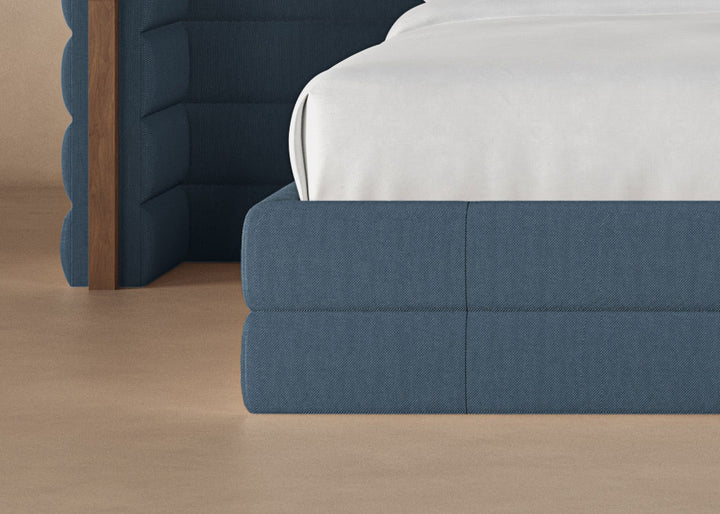 Steel colored Harrison bedframe #color_steel