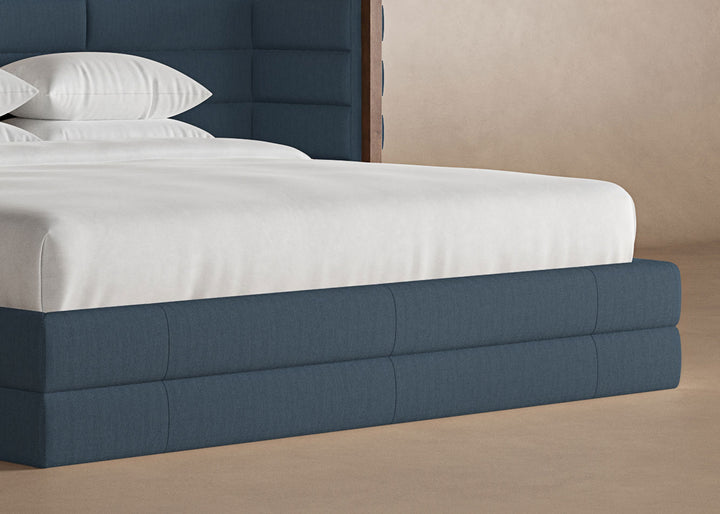 Steel colored Harrison bedframe #color_steel