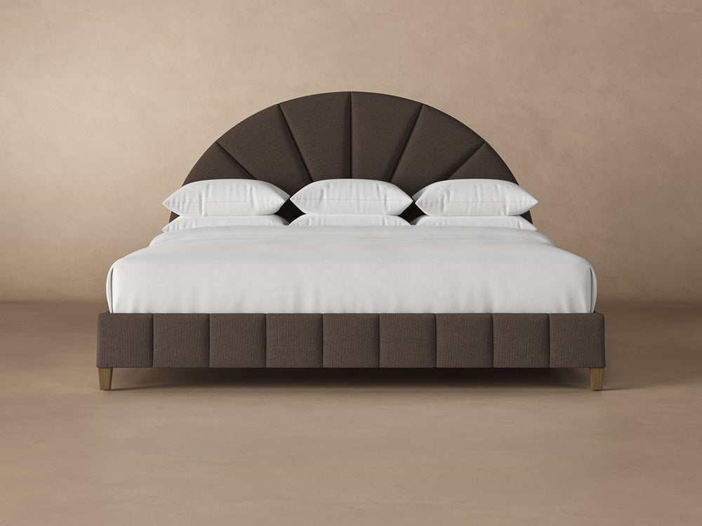 Huxley Bed Frame in Bark#color_bark