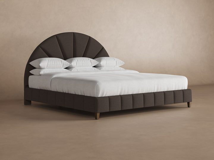 Huxley Bed Frame in Bark#color_bark
