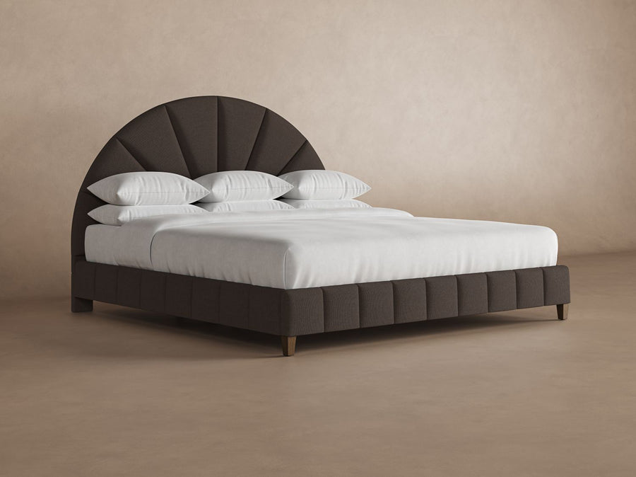 Huxley Bed Frame in Bark#color_bark