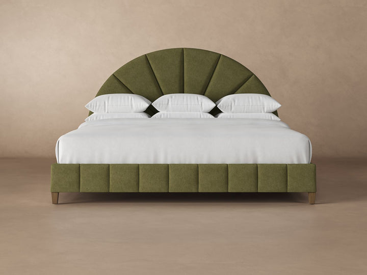 Huxley Bed Frame in Moss#color_moss