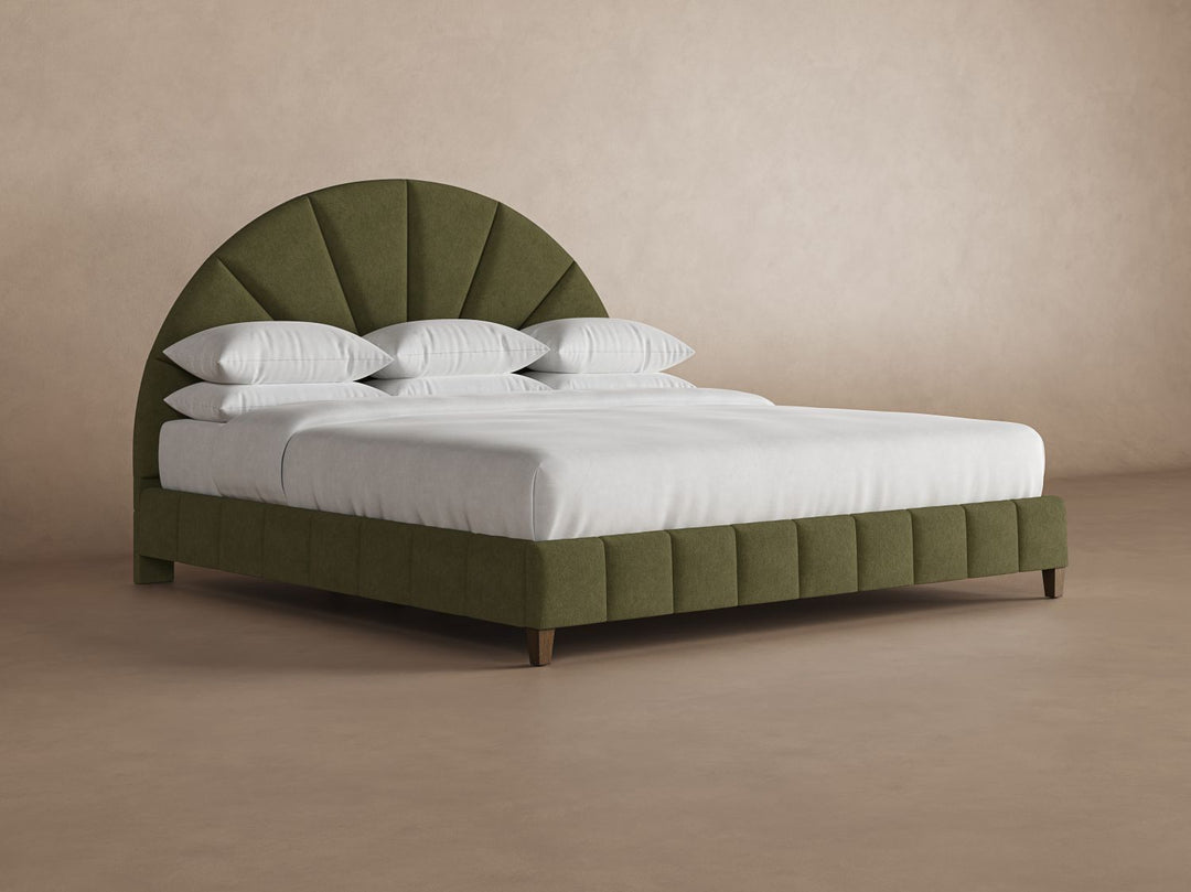 Huxley Bed Frame in Moss#color_moss