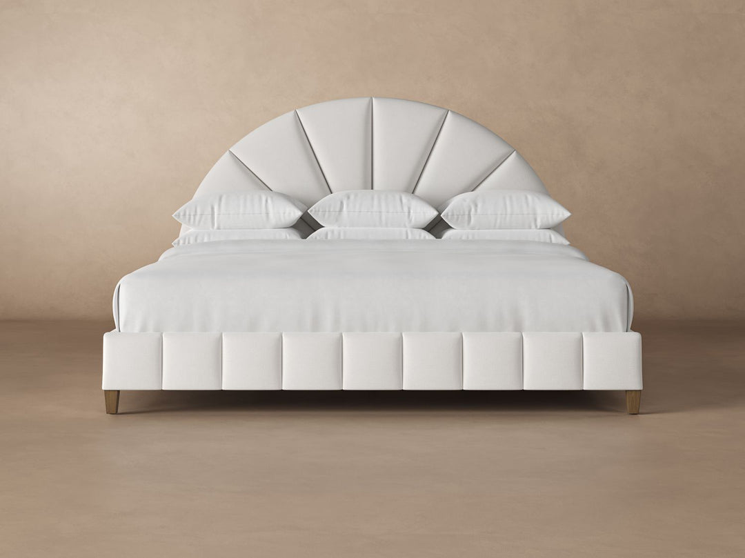 Huxley Bed Frame in Snow#color_snow