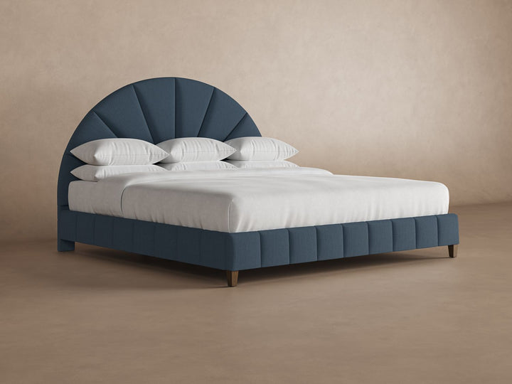 Huxley Bed Frame in Steel#color_steel