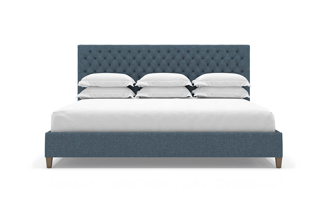 Kincaid Bed Frame in Steel#color_steel