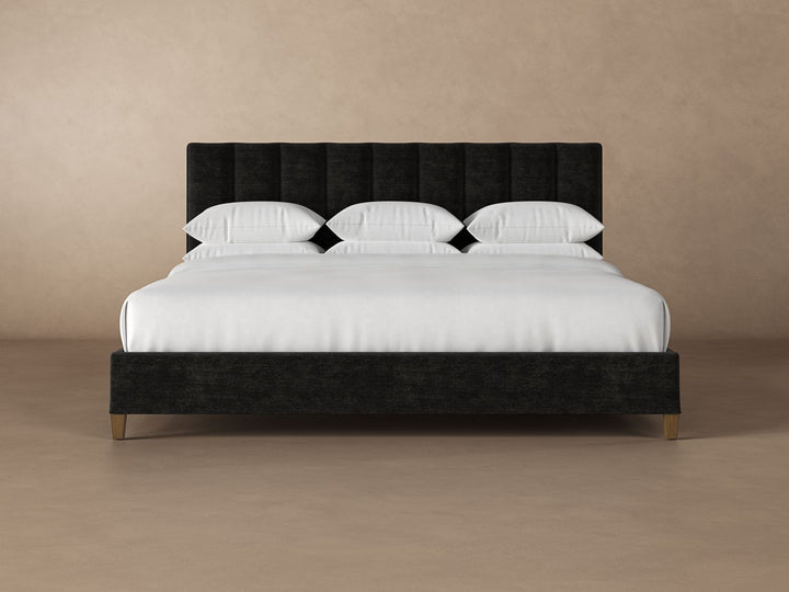 Angled Kenai Bed Frame in onyx#color_onyx