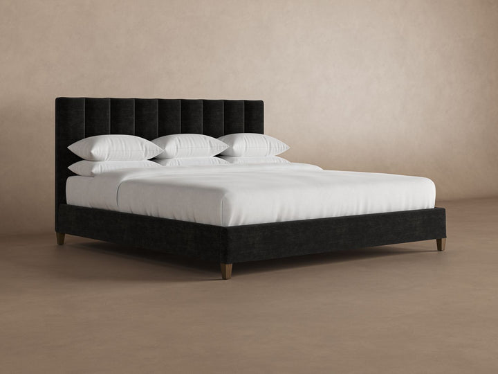 Angled Kenai Bed Frame in onyx#color_onyx