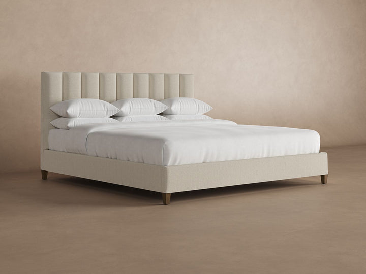 Angled Kenai Bed Frame in Flax#color_flax