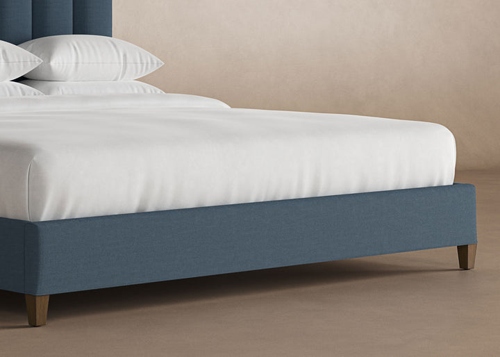 Angled Kenai Bed Frame in Steel#color_steel