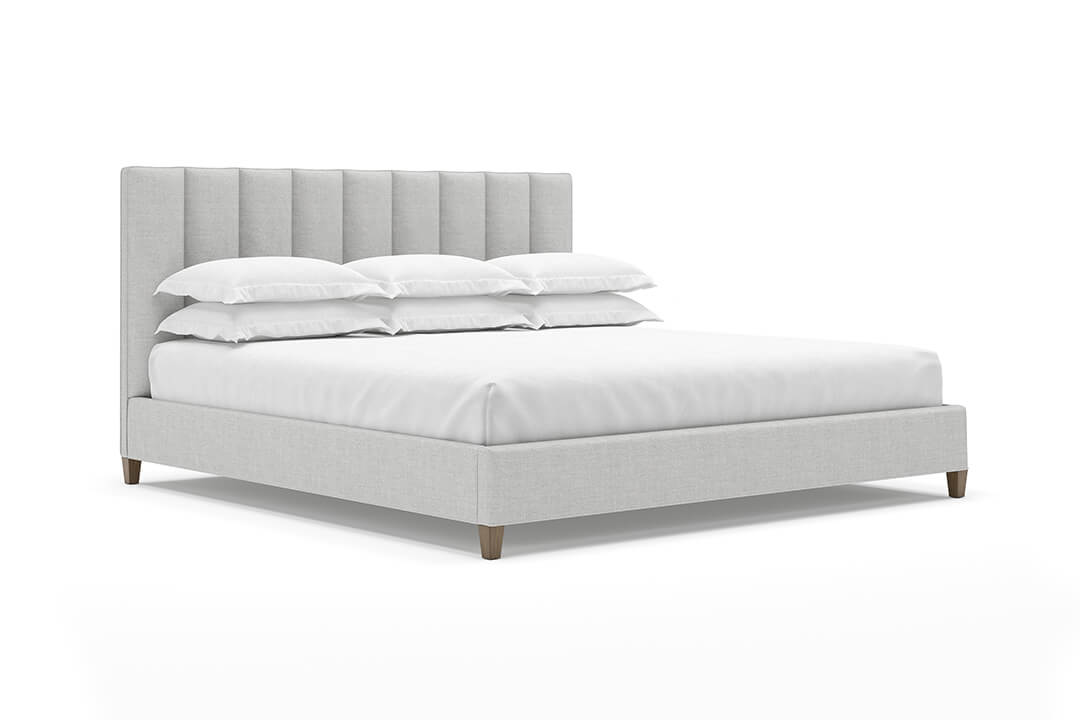 Angled Kenai Bed Frame in Dove#color_dove