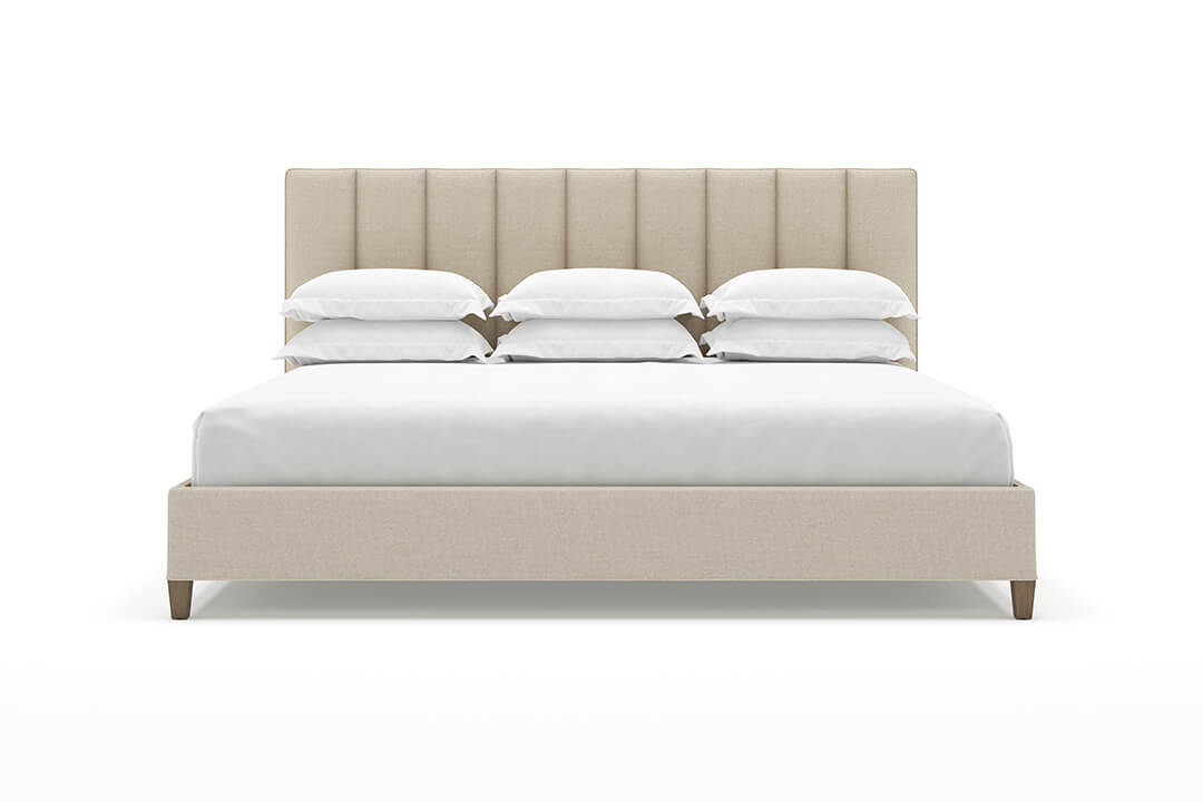 Angled Kenai Bed Frame in Flax#color_flax