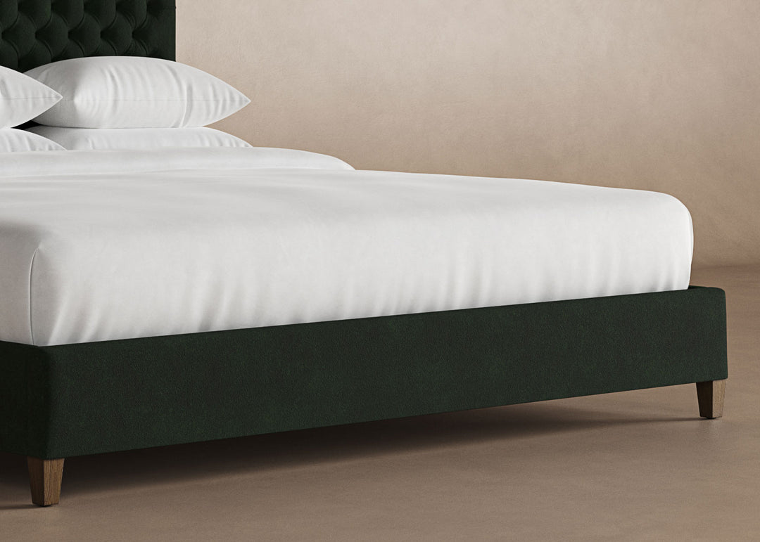 Bed Frame in Emerald#color_emerald