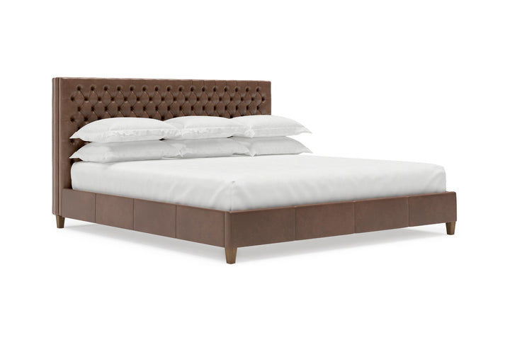 Kincaid Leather Bed